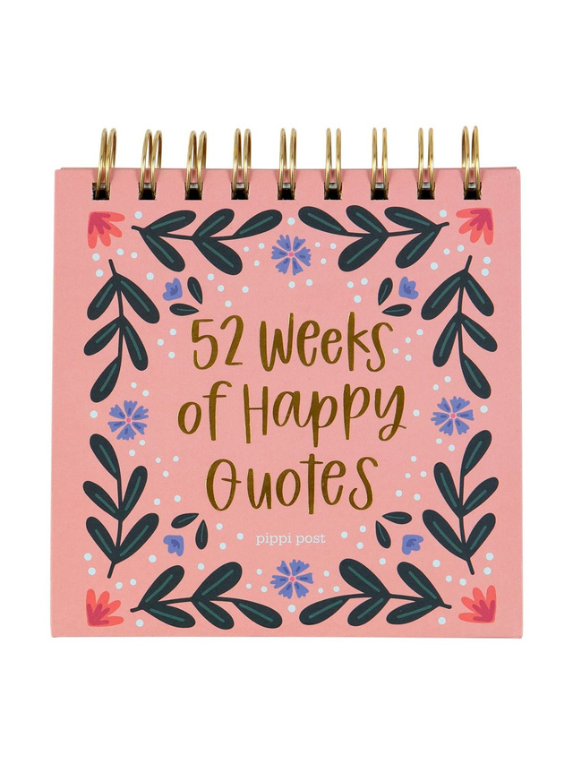 52 Weeks of Happy Quotes - Desk Flip Calendar, 6 of 10