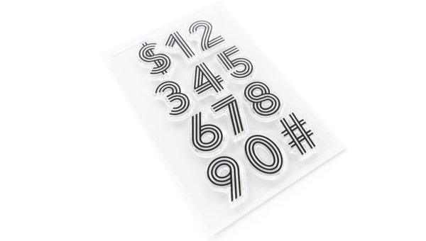 Numbers Are Awesome #21 4×6 Stamp Set, 2 of 2