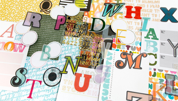 Scrapbook Kit - Alphabet, 2 of 5