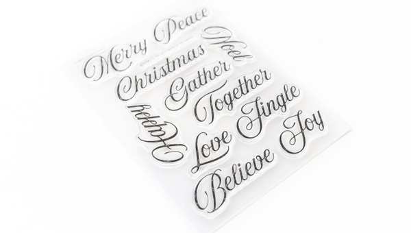 Merry Christmas 6×8 Stamp Set, 2 of 4