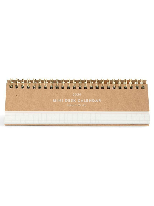 2026 Monthly Spiral Mini Desk Calendar, 1 of 7