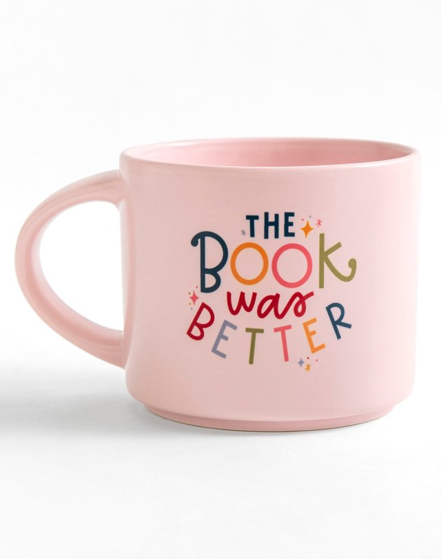 The Book Was Better Large Ceramic Mug, 4 of 4
