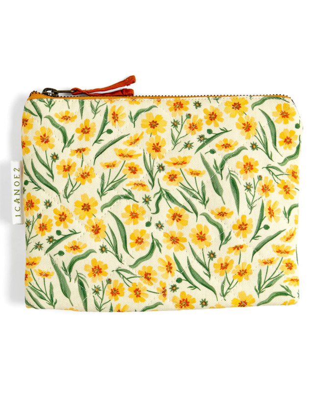 Goldenmane Quilted Pouch, 1 of 3