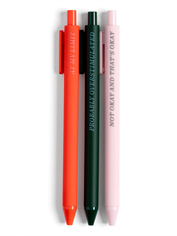 The Overwhelmed Gel Pen Set, 2 of 3