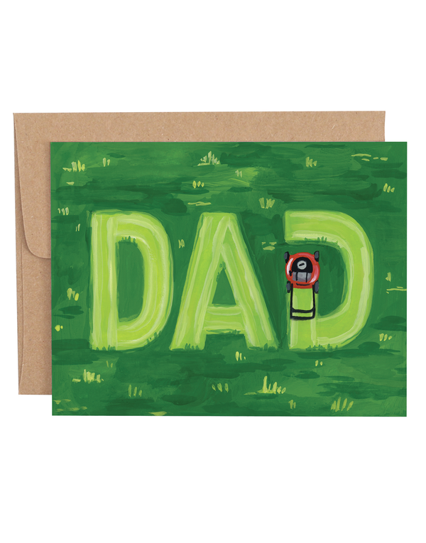 Dad Lawn Greeting Card, 1 of 1