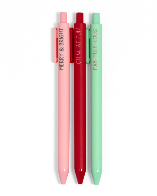 Holly Jolly Christmas Pen Set, 2 of 3