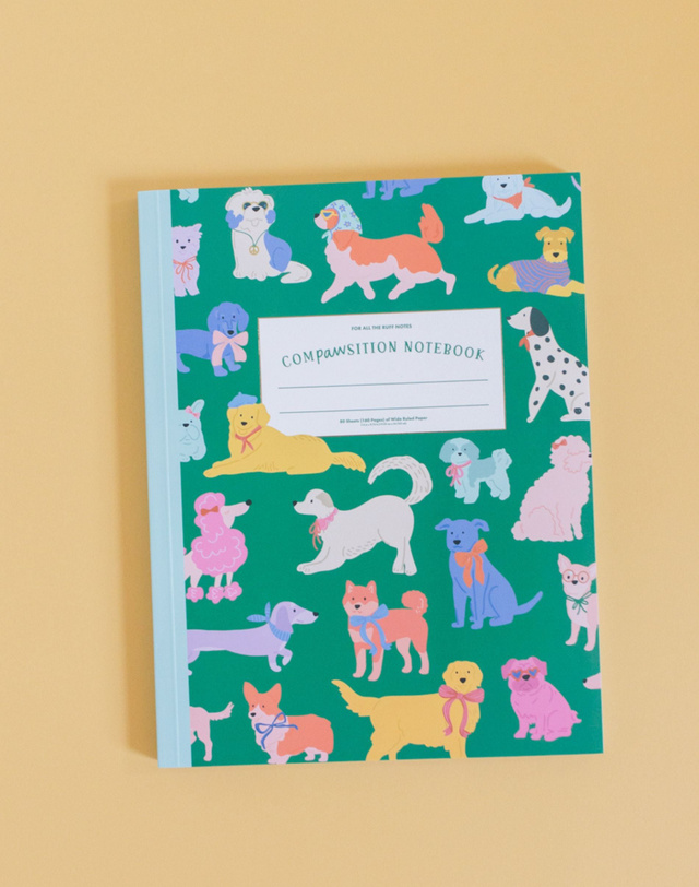 Dapper Dogs Composition Notebook, 3 of 7