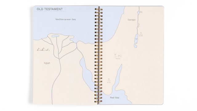 Notebook - Happy Daisy with Maps, 5 of 10