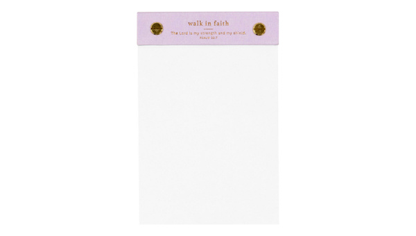 Desktop Notepad - Walk In Faith, 1 of 3