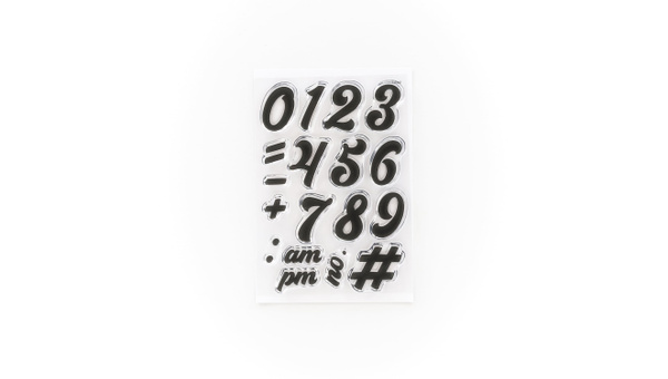 Numbers Are Awesome #6 4×6 Stamp Set, 1 of 3