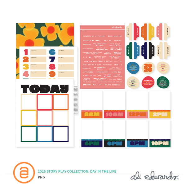 Story Play Day In The Life 2026 Digital Mini Kit, 1 of 1