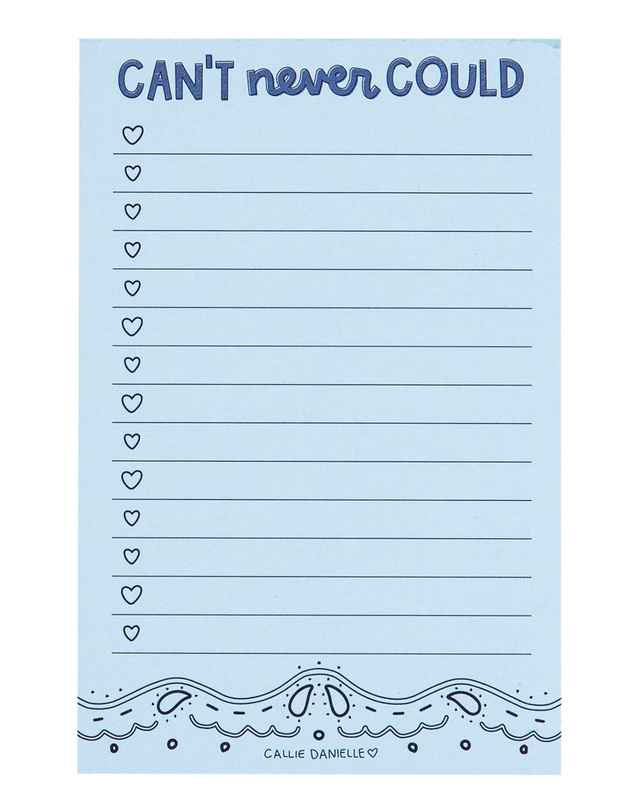 Can't Never Could Southern Notepad, 1 of 2