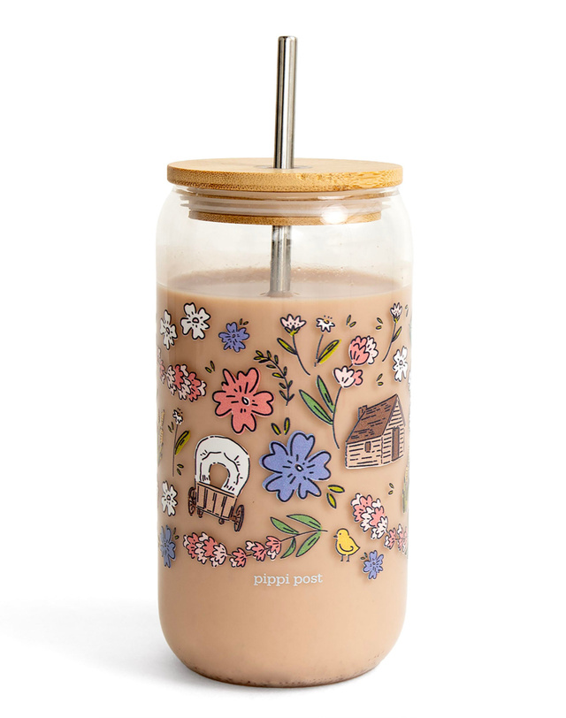 Little House on the Prairie Glass Can, 3 of 3