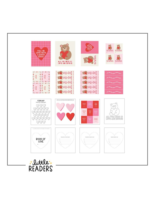 Love And Books Little Readers Digital Bundle, 1 of 2