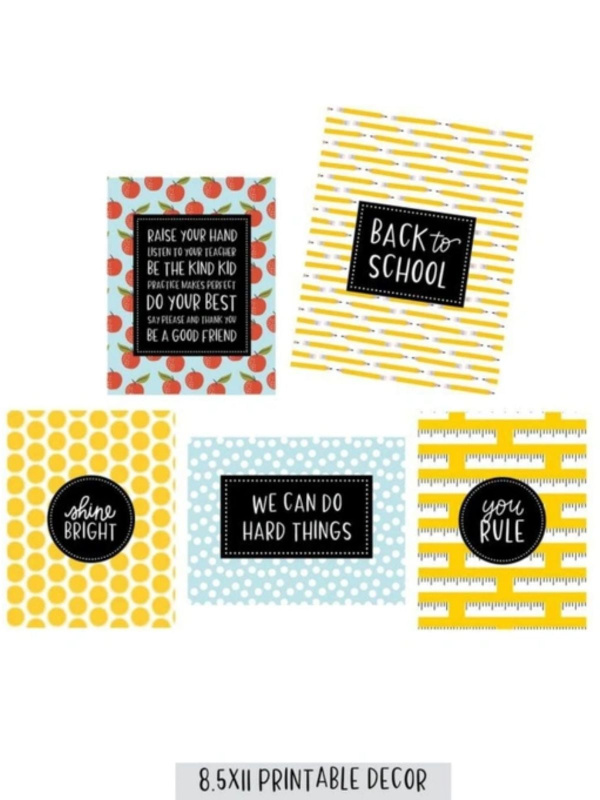Ultimate Back To School Digital Bundle	, 5 of 9