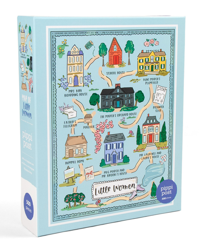Little Women Map - 500 Piece Jigsaw Puzzle, 1 of 8