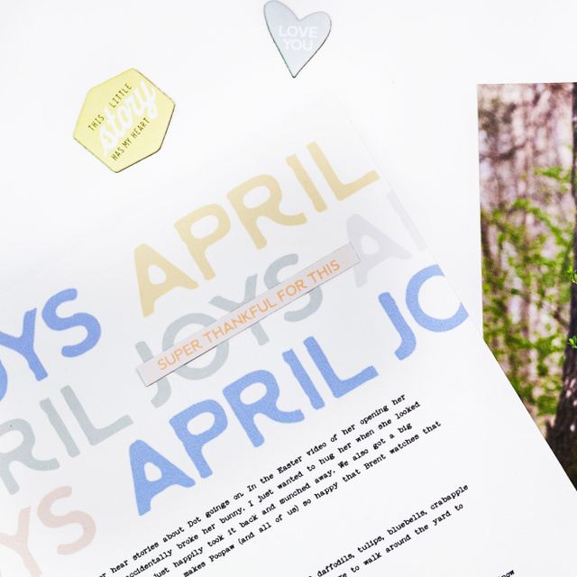 April Looks Like This, 2 of 2
