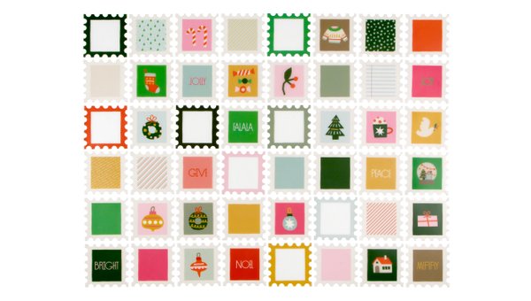 December Daily® 2026 2×2 Plastic Postage Die Cuts, 1 of 4