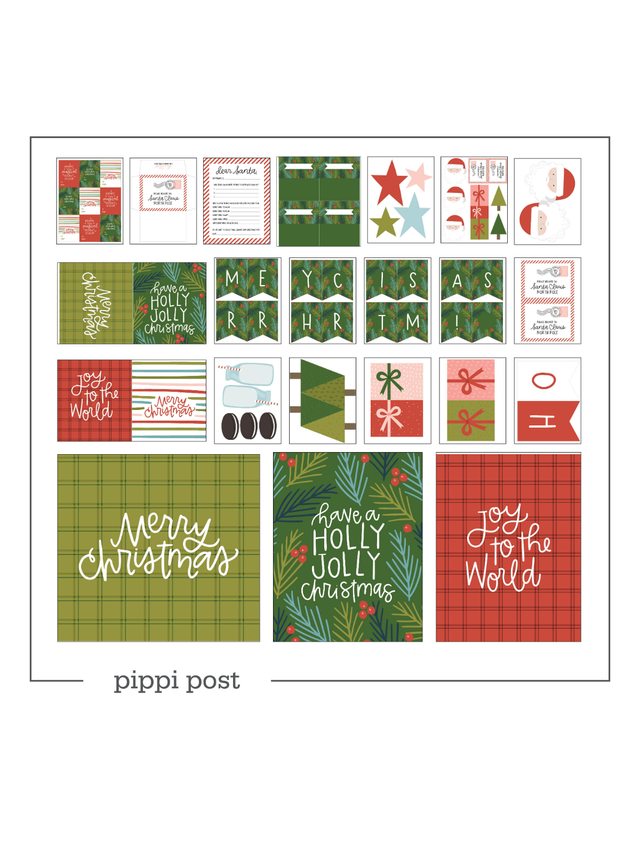 Christmas Digital Printable Bundle	, 1 of 4