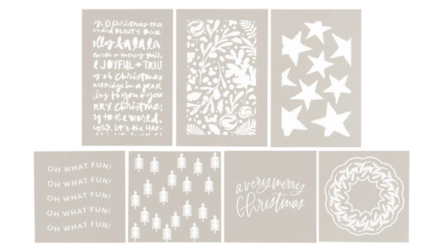 A Very Merry Christmas Silkscreen Pack, 1 of 3