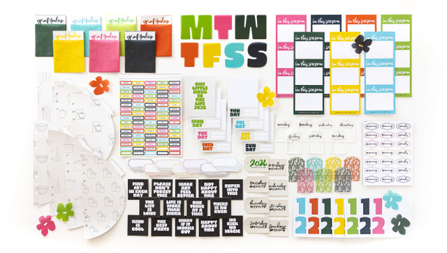 Week In The Life™ 2026 Main Kit, 1 of 16