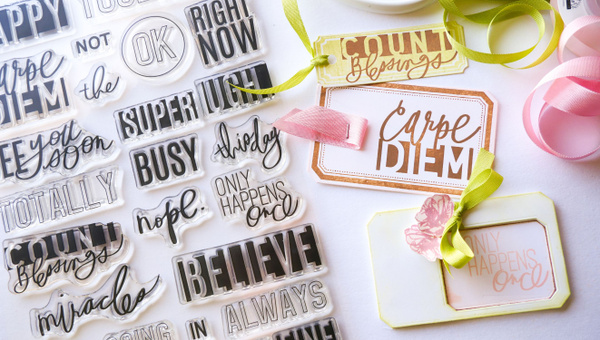 Stamp Set : 6×8 Carpe Diem, 6 of 7