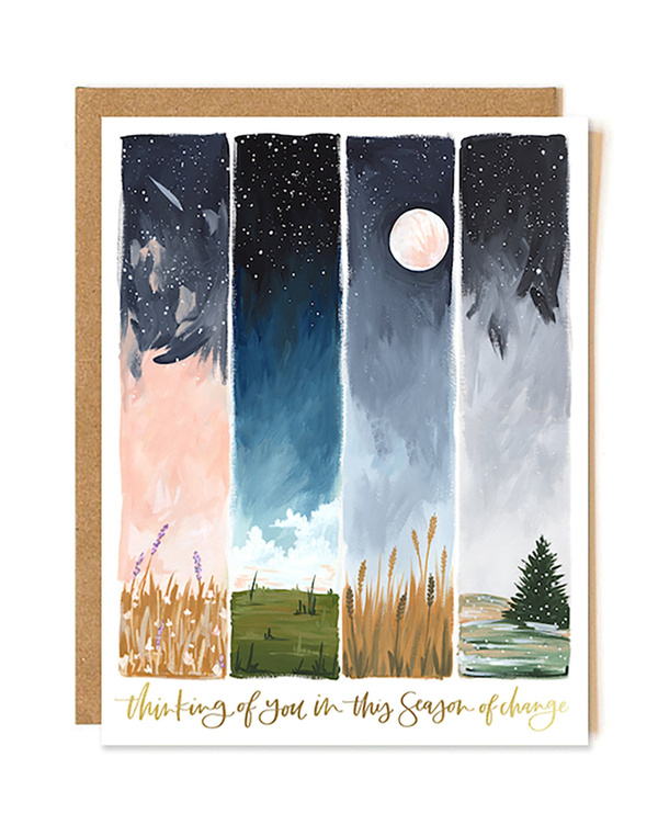 Seasons Friendship Greeting Card, 1 of 1