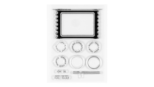 Stamp Set : 3×4 Stop The Blur Stamp October 2025, 1 of 2