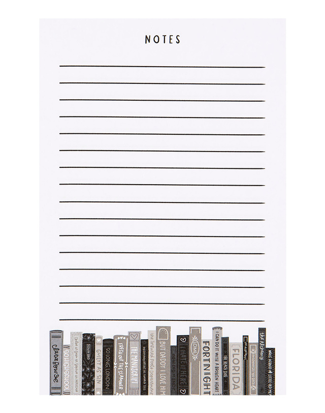 Poetry Books Notepad, 1 of 2