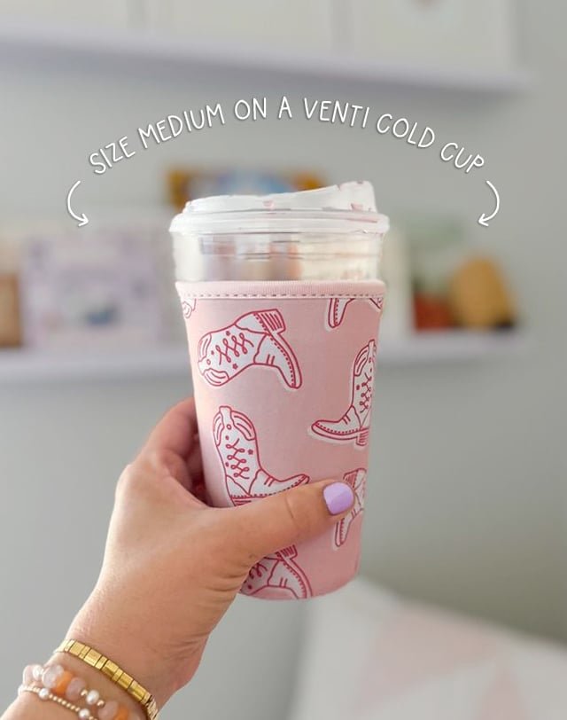 Western Cowgirl Boots Drink Sleeve, 1 of 4