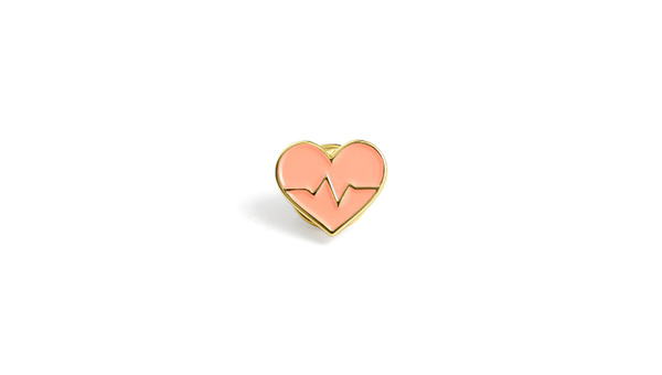 Pieces of Health Enamel Pin, 1 of 2