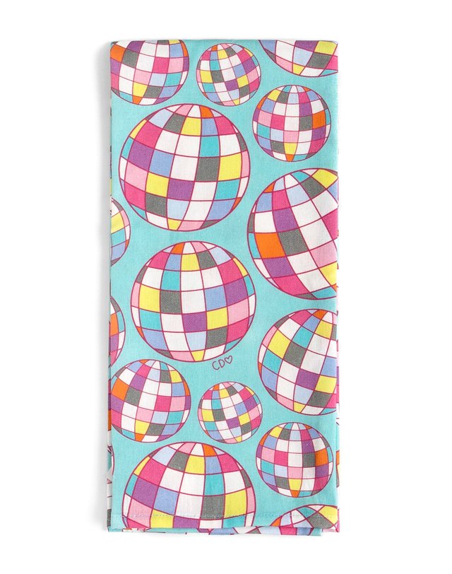 Disco Ball Tea Towel, 2 of 2