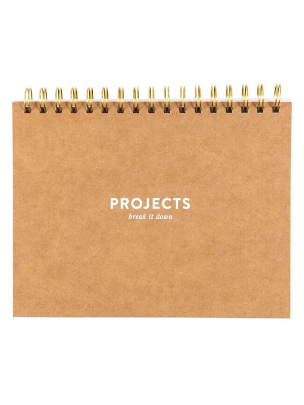 Undated Spiral Project Planner, 1 of 4