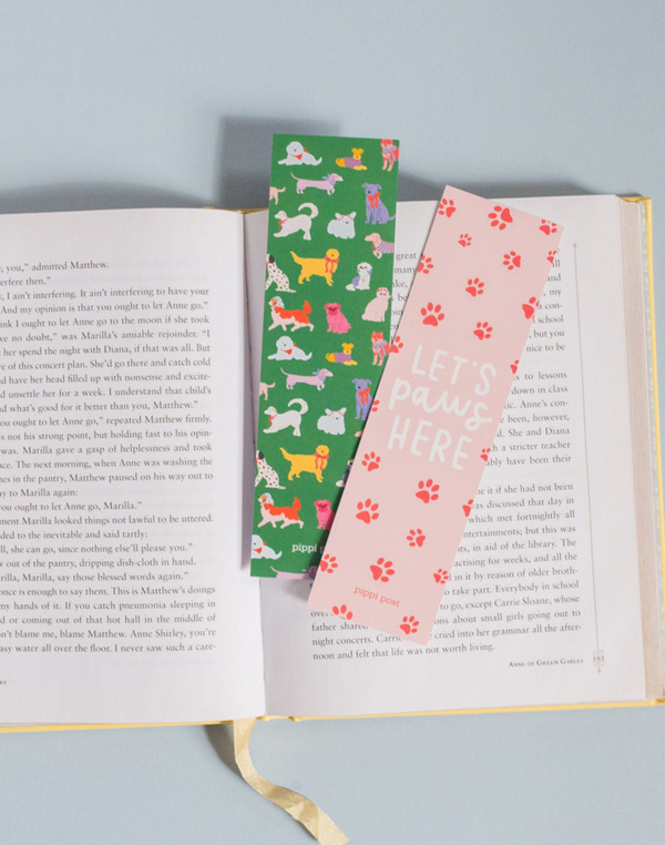 Let's Paws Here Dogs Bookmark Set, 2 of 5