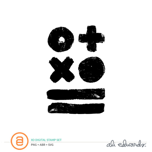 XO Digital Stamp Set, 1 of 1