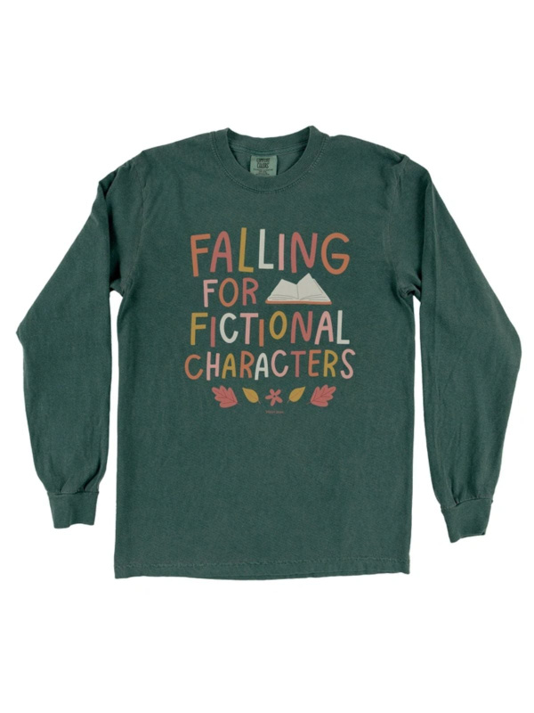 Fictional Characters Long-Sleeve Tee - Blue Spruce, 3 of 3