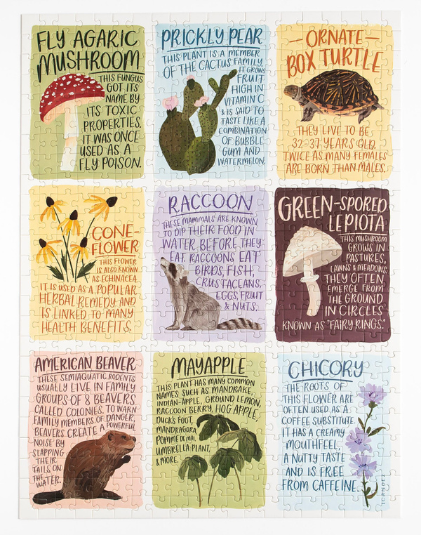 Flora & Fauna Facts - 500 Piece Jigsaw Puzzle, 6 of 6