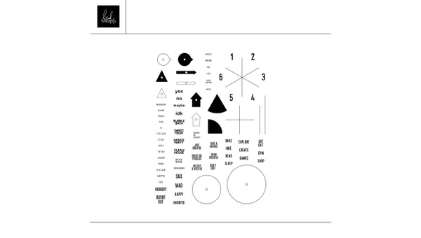 Digital 6×8 Arrow Spinner Stamp Set, 1 of 1