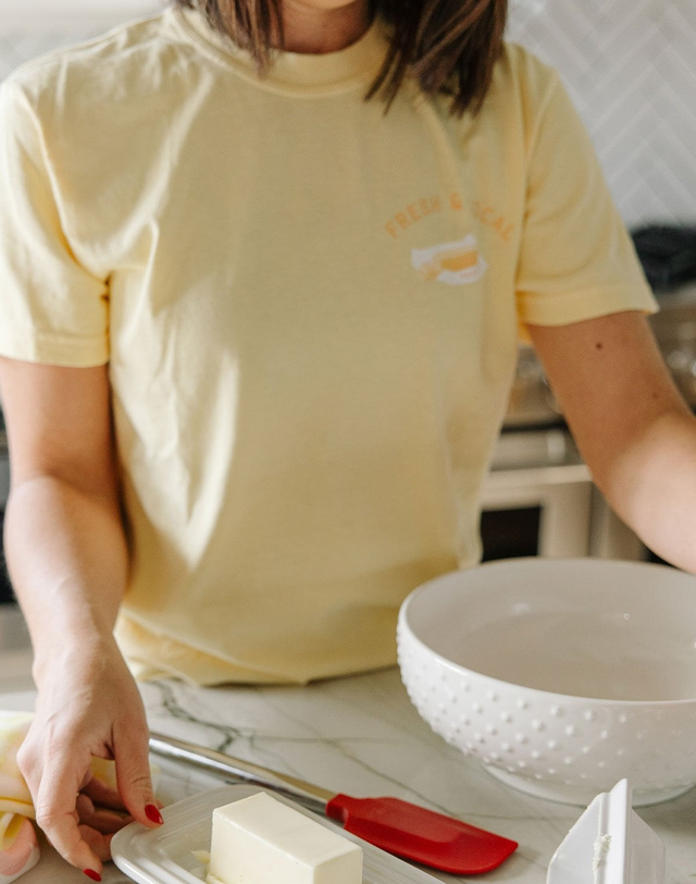 Butter Farmers Market Tee - Butter, 4 of 4