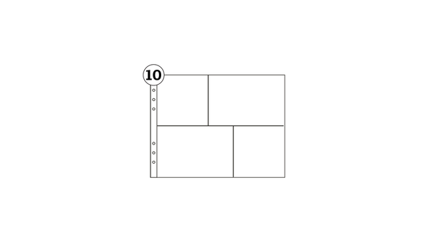 10×8 Page Protector Pack - 4×4 and 4×6 pockets, 1 of 1