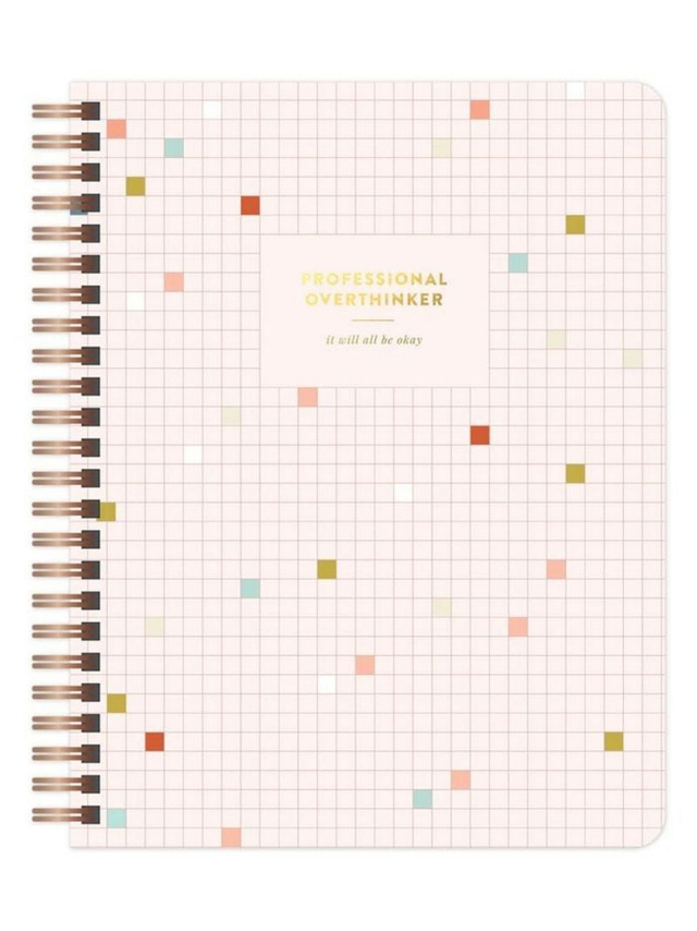 Overthinker Spiral Notebook, 1 of 3