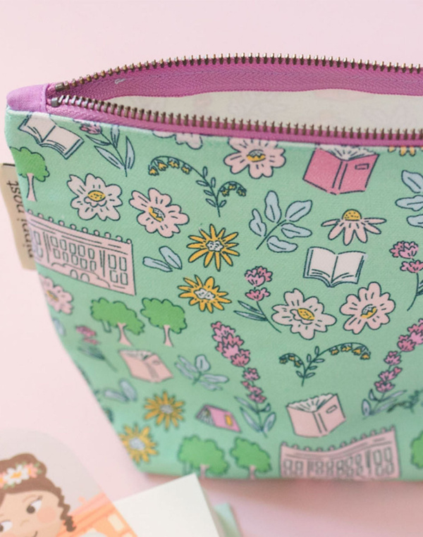 Pride and Prejudice Pemberley Canvas Pouch, 3 of 4