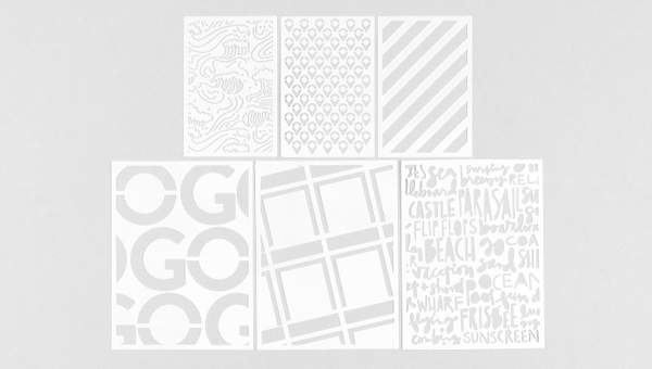 Travel Memories Stencil Set, 2 of 5