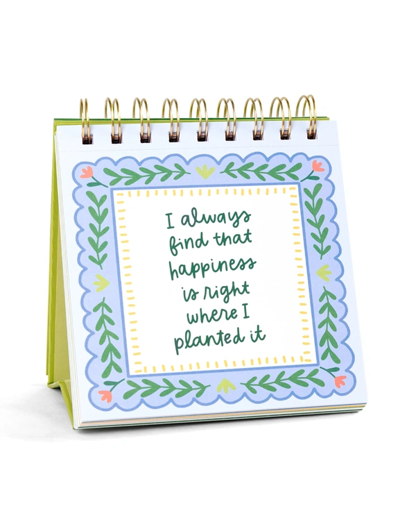 52 Weeks of Plant Quotes Flip Desk Calendar, 6 of 8