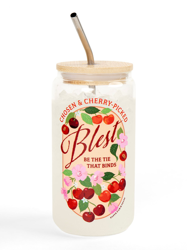 Chosen & Cherry Picked Faith Glass Can, 2 of 6