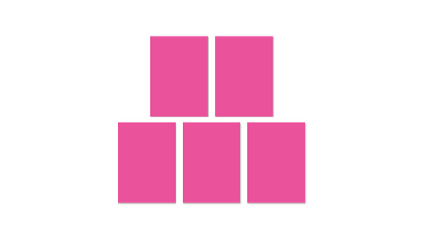 Color Collective 5×7 Cardstock Sticker Paper - Electra, 1 of 1