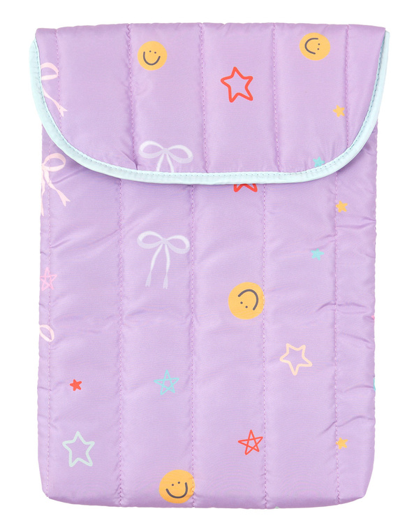 Smiley Faces & Coquette Bows Laptop Sleeve, 1 of 7