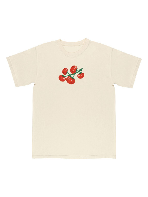 Tomato Bunch Tee - Ivory, 5 of 5