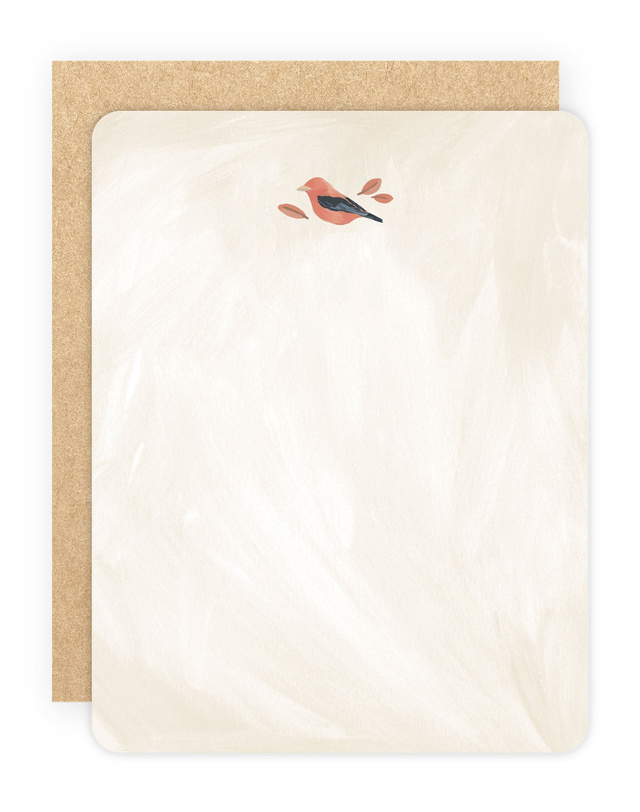 Feathered Friends Birds Flat Note Set, 9 of 9