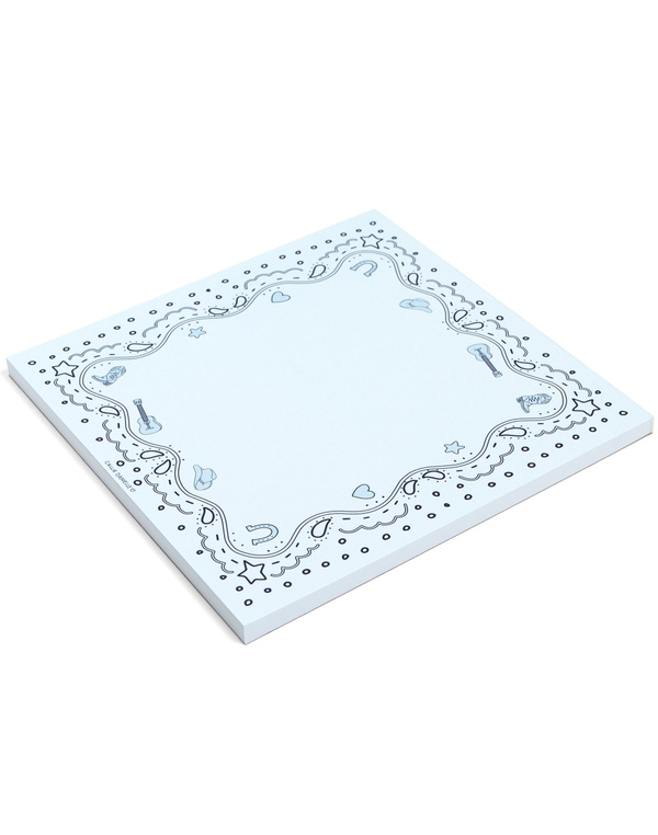 Blue Bandana Western Notepad, 2 of 2